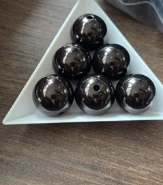Zwart shiny 18mm