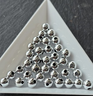 Silver metallic 6mm