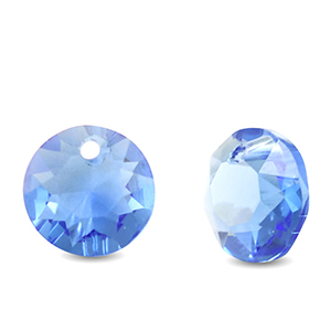 Rond saffierblauw 6mm
