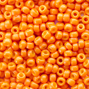 Duracoat opaque kumquat orange 3mm 8/0 (5g)