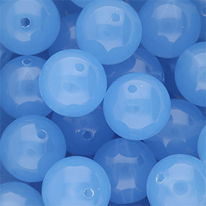 Blauw shiny 18mm