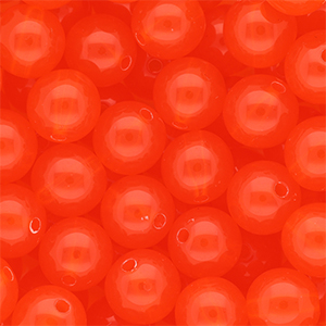 Vermillion rood shiny 14mm