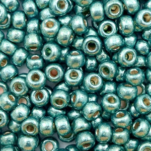 Duracoat galvanized dark sea foam green 4mm 6/0, 6-4217 (5gr)