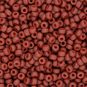 Opaque Terra Cotta matted 3mm 8/0 8-2315 (5g)