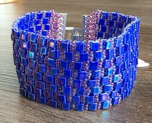 Cube armband 8-rij 20cm